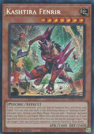 Kashtira Fenrir  [RA05-EN024] Secret Rare 1st Edition