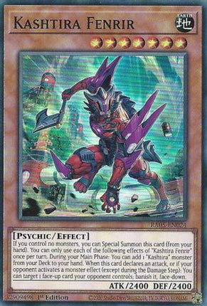 Kashtira Fenrir [RA05-EN024] Super Rare 1st Edition