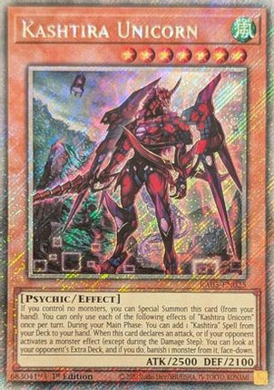 Kashtira Unicorn  [RA05-EN025] Platinum Secret Rare 1st Edition