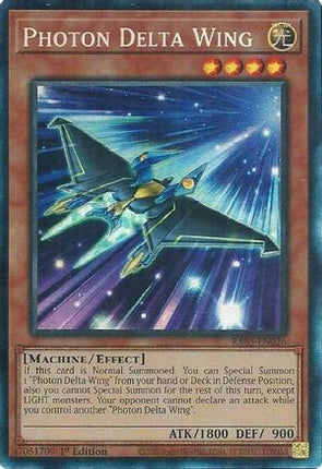 Photon Delta Wing  [RA05-EN026] Collector's Rare 1st Edition