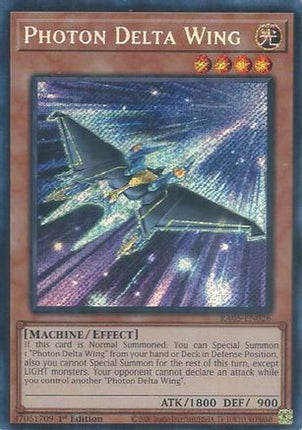 Photon Delta Wing  [RA05-EN026] Secret Rare 1st Edition