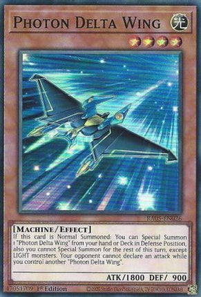Photon Delta Wing [RA05-EN026] Super Rare 1st Edition