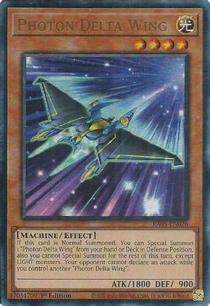 Photon Delta Wing  [RA05-EN026] Ultimate Rare 1st Edition