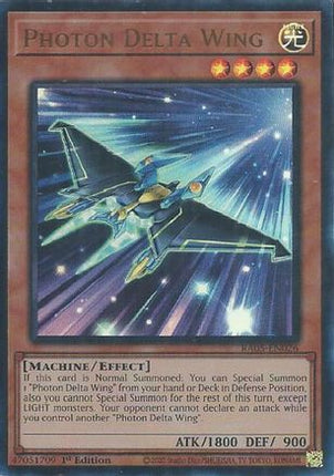 Photon Delta Wing  [RA05-EN026] Ultra Rare 1st Edition