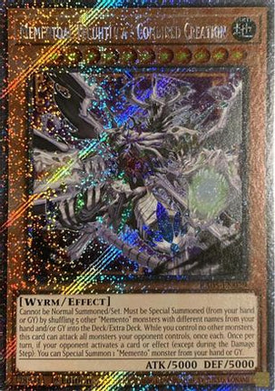 Mementoal Tecuhtlica - Combined Creation  [RA05-EN029] Platinum Secret Rare 1st Edition