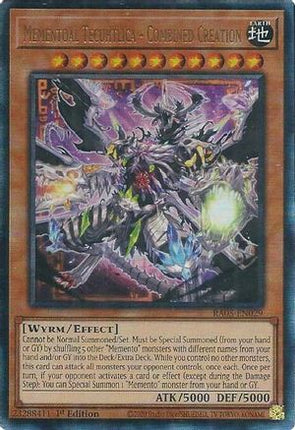 Mementoal Tecuhtlica - Combined Creation  [RA05-EN029] Ultimate Rare 1st Edition