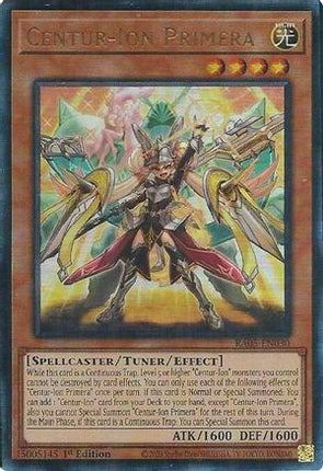 Centur-Ion Primera  [RA05-EN030] Ultimate Rare 1st Edition