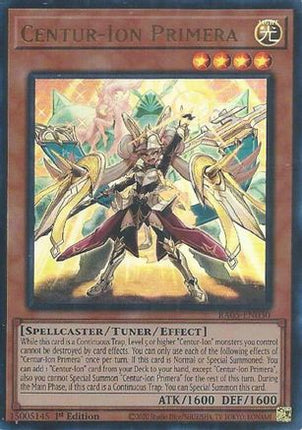 Centur-Ion Primera  [RA05-EN030] Ultra Rare 1st Edition