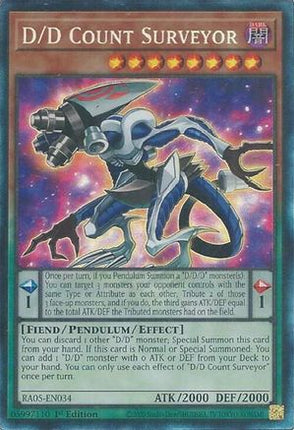 D/D Count Surveyor  [RA05-EN034] Collector's Rare 1st Edition