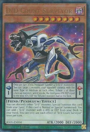 D/D Count Surveyor  [RA05-EN034] Ultimate Rare 1st Edition