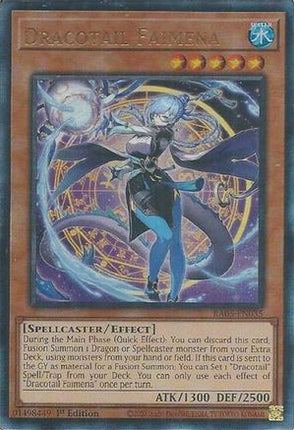 Dracotail Faimena  [RA05-EN035] Ultimate Rare 1st Edition