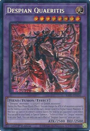 Despian Quaeritis  [RA05-EN036] Secret Rare 1st Edition