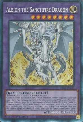 Albion the Sanctifire Dragon  [RA05-EN037] Collector's Rare 1st Edition