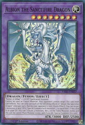 Albion the Sanctifire Dragon [RA05-EN037] Super Rare 1st Edition
