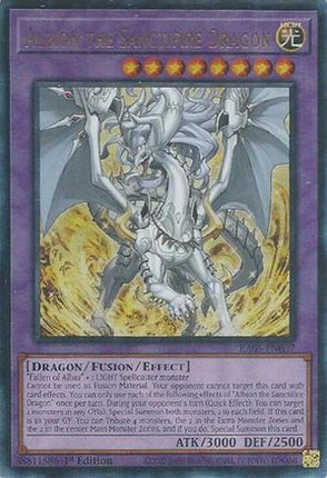 Albion the Sanctifire Dragon  [RA05-EN037] Ultimate Rare 1st Edition