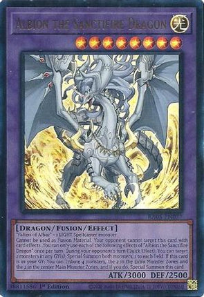 Albion the Sanctifire Dragon  [RA05-EN037] Ultra Rare 1st Edition