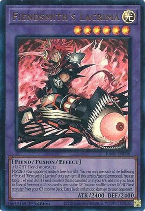 Fiendsmith's Lacrima  [RA05-EN038] Ultra Rare 1st Edition