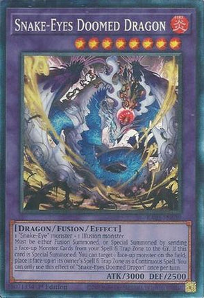 Snake-Eyes Doomed Dragon  [RA05-EN039] Collector's Rare 1st Edition