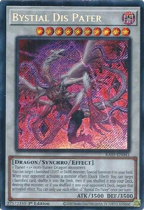 Bystial Dis Pater  [RA05-EN041] Secret Rare 1st Edition