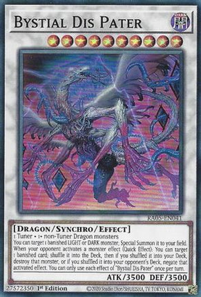 Bystial Dis Pater [RA05-EN041] Super Rare 1st Edition