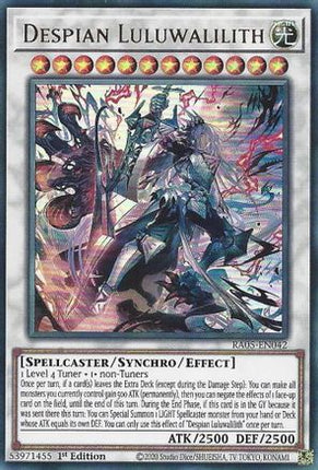 Despian Luluwalilith [RA05-EN042] Super Rare 1st Edition