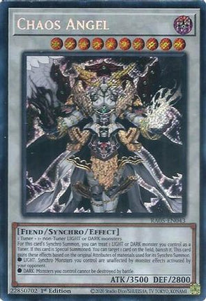 Chaos Angel  [RA05-EN043] Secret Rare 1st Edition