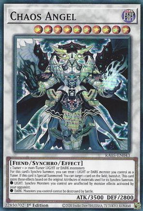 Chaos Angel [RA05-EN043] Super Rare 1st Edition