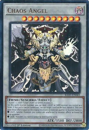 Chaos Angel  [RA05-EN043] Ultra Rare 1st Edition
