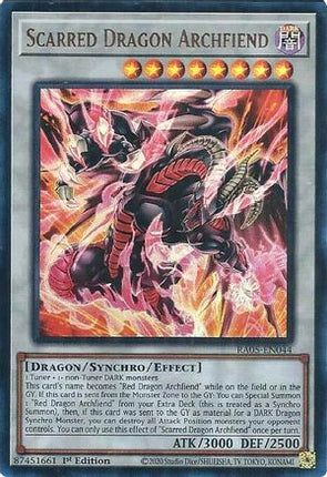 Scarred Dragon Archfiend  [RA05-EN044] Ultra Rare 1st Edition
