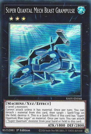Super Quantal Mech Beast Grampulse [RA05-EN048] Super Rare 1st Edition
