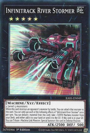 Infinitrack River Stormer [RA05-EN049] Super Rare 1st Edition