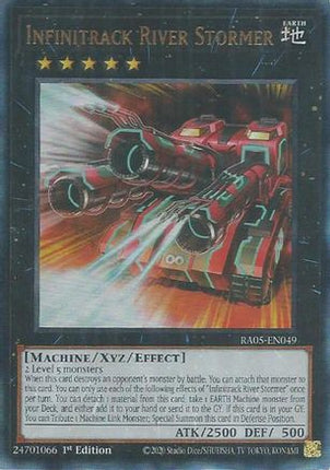 Infinitrack River Stormer  [RA05-EN049] Ultimate Rare 1st Edition