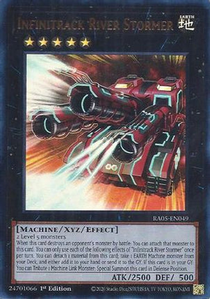 Infinitrack River Stormer  [RA05-EN049] Ultra Rare 1st Edition