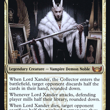 Lord Xander, the Collector [Streets of New Capenna Promos] Prerelease Foil