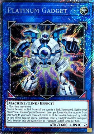 Platinum Gadget  [RA05-EN054] Platinum Secret Rare 1st Edition