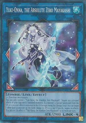 Yuki-Onna, the Absolute Zero Mayakashi  [RA05-EN057] Collector's Rare 1st Edition