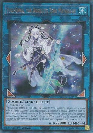 Yuki-Onna, the Absolute Zero Mayakashi  [RA05-EN057] Ultimate Rare 1st Edition