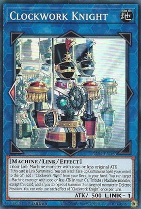 Clockwork Knight [RA05-EN058] Super Rare 1st Edition