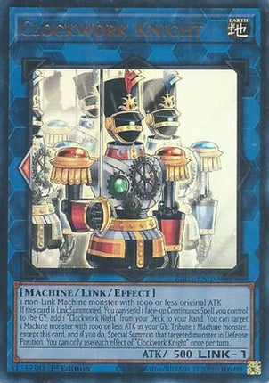 Clockwork Knight  [RA05-EN058] Ultra Rare 1st Edition