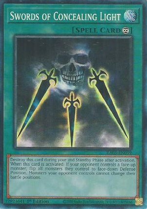 Swords of Concealing Light  [RA05-EN059] Collector's Rare 1st Edition