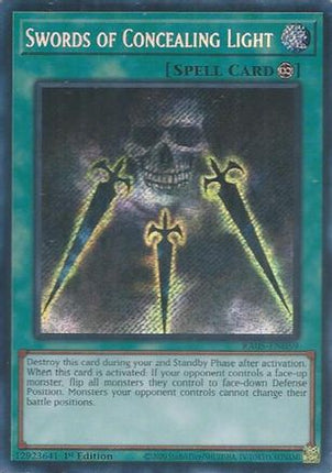 Swords of Concealing Light  [RA05-EN059] Secret Rare 1st Edition