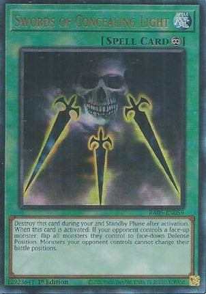 Swords of Concealing Light  [RA05-EN059] Ultimate Rare 1st Edition
