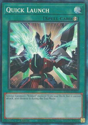 Quick Launch  [RA05-EN062] Collector's Rare 1st Edition
