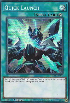 Quick Launch [RA05-EN062] Super Rare 1st Edition