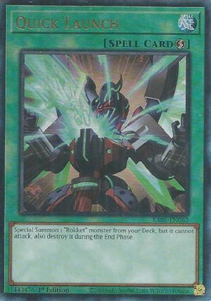 Quick Launch  [RA05-EN062] Ultimate Rare 1st Edition
