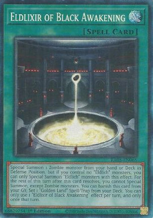 Eldlixir of Black Awakening  [RA05-EN065] Collector's Rare 1st Edition