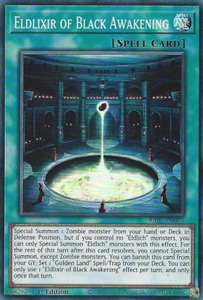 Eldlixir of Black Awakening [RA05-EN065] Super Rare 1st Edition