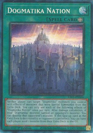 Dogmatika Nation  [RA05-EN066] Collector's Rare 1st Edition