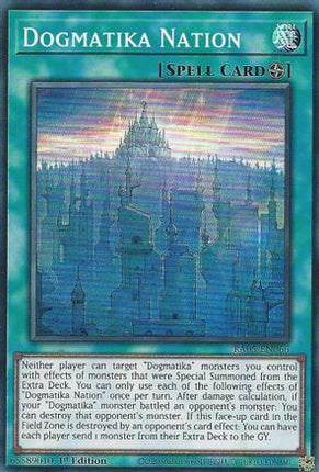 Dogmatika Nation [RA05-EN066] Super Rare 1st Edition