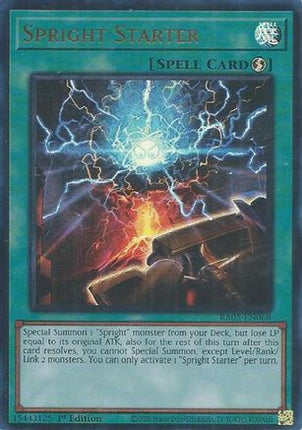 Spright Starter  [RA05-EN068] Ultra Rare 1st Edition